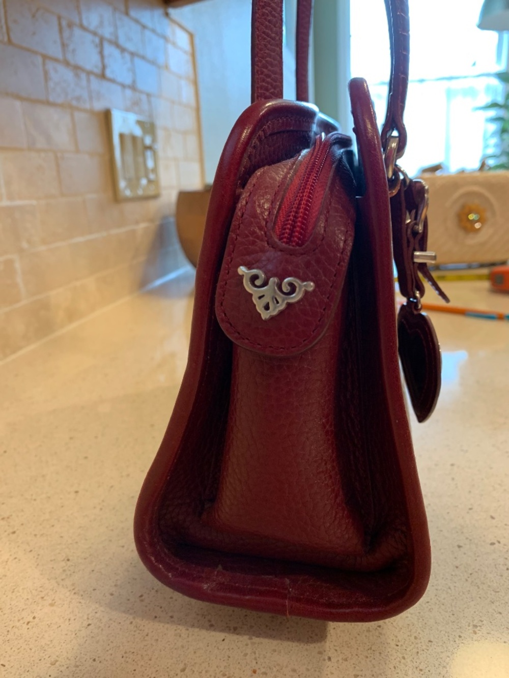 Brighton Red Handbag - Picture 7 of 13